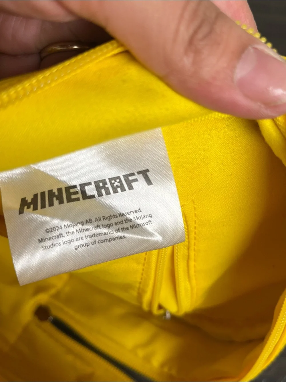 Buzz Into Adventure: Iconic Minecraft Bee Mini Backpack for Gamers & Fans